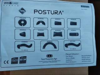 Cojín posicionador Winncare azul