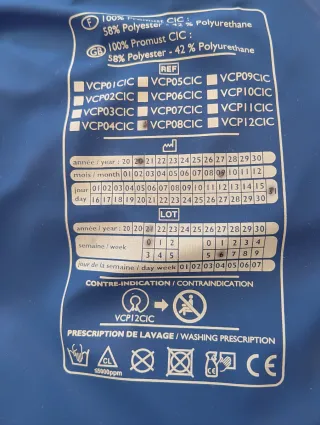 Cojín posicionador Winncare azul