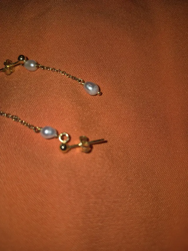 Orecchini Argento Perla 2.5cm