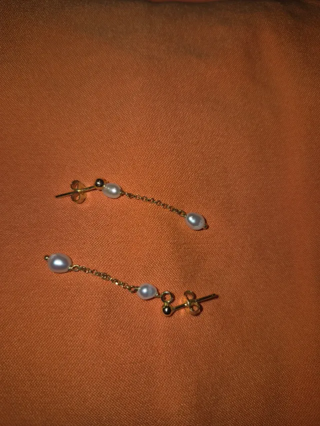 Orecchini Argento Perla 2.5cm