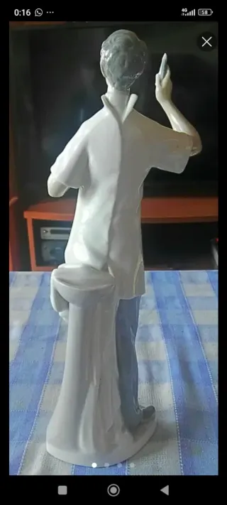Figura Lladro Porcelana Dentista