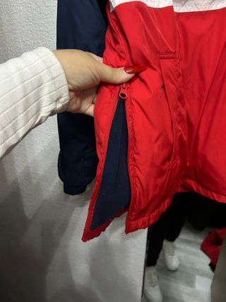 Chaqueta Fila Anorak con Capucha y Borrego