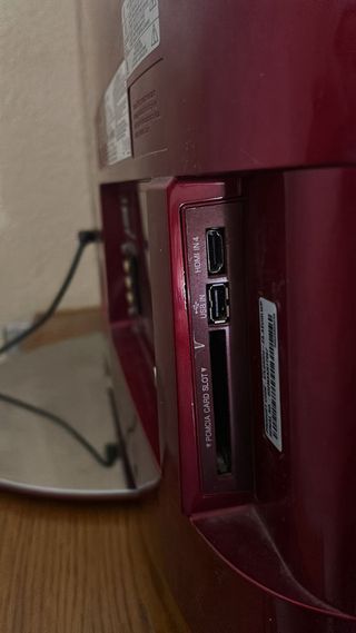 Televisión LG Negra