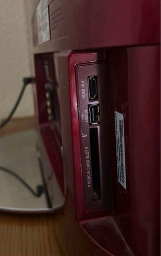 Televisión LG Negra