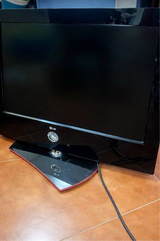 Televisión LG Negra