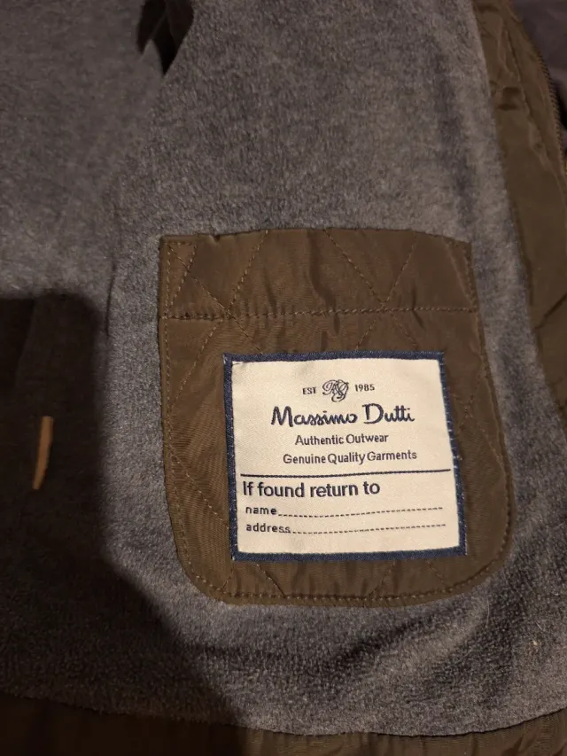 Chaqueta Massimo Dutti acolchada T.134-140