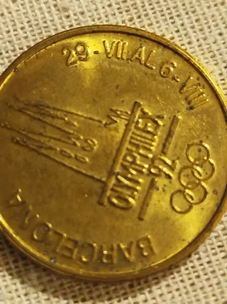 Medalla conmemorativa Olymphilex 92 Barcelona