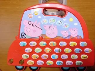 Coche Juguete Peppa Pig Alfabeto