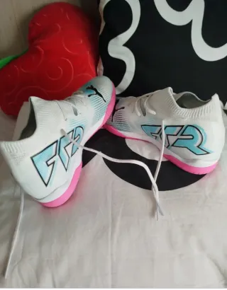 Zapatillas Puma Futbol Blancas Talla 37