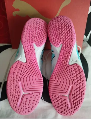 Zapatillas Puma Futbol Blancas Talla 37