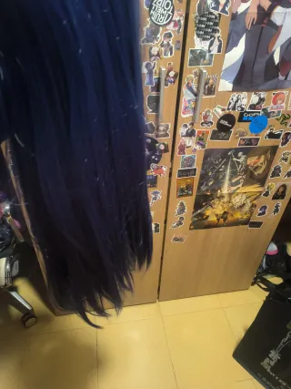 Peluca azul de Caitlyn Arcane