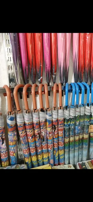 Paraguas plegable multicolor