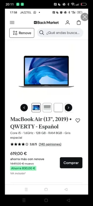 MACBOOK AIR 2019