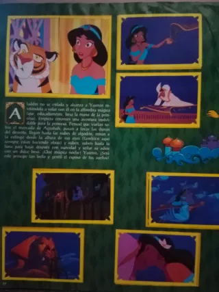 Álbum Panini Disney Aladdin