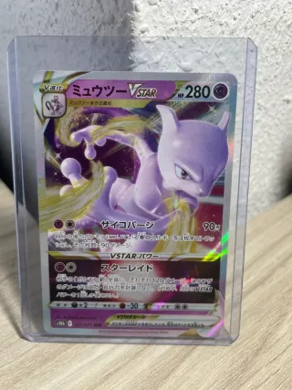 Carta Pokémon Original Mewtwo VSTAR Japonés