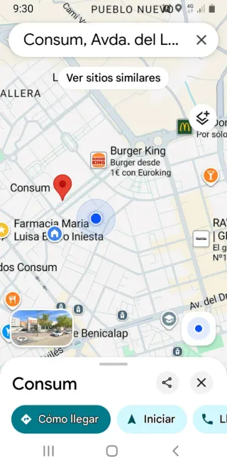 Coche teledirigido Rayo McQueen en Valencia.