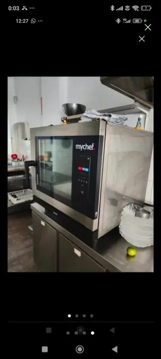Horno Brasa Hosper y Horno Mychef