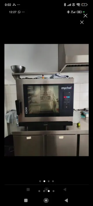 Horno Brasa Hosper y Horno Mychef