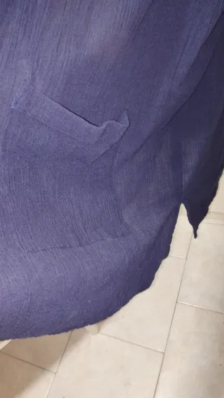 Camicia donna Bon Prix blu 1/2 manica