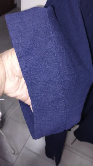 Camicia donna Bon Prix blu 1/2 manica