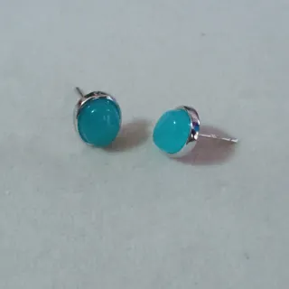 Pendientes Amazonita Natural