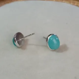 Pendientes Amazonita Natural