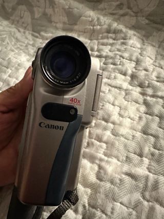 Cámara Vídeo Canon MV4i Plata Batería