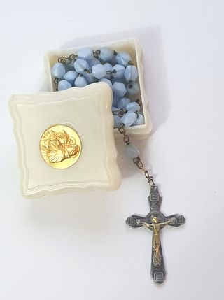 Antico Rosario Sant’Antonio con medaglietta dorata