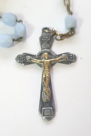 Antico Rosario Sant’Antonio con medaglietta dorata