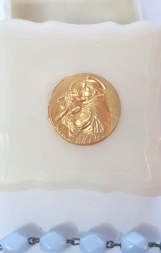 Antico Rosario Sant’Antonio con medaglietta dorata