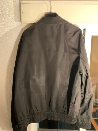 Chaqueta Bomber Bershka XL Negra