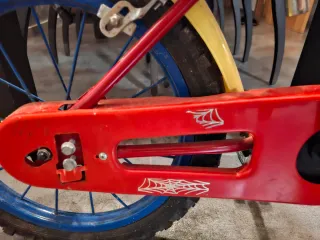 Bicicleta Spiderman 16 pulgadas.