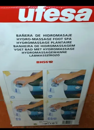 Ufesa BH5612 Hidromasaje Pies