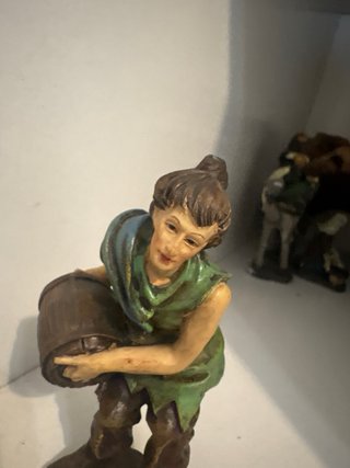 Figura Belén Hombre con Barril