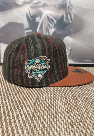 Gorra New Era 59Fifty Rayas Marrón Talla 7.1/4