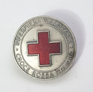 Spilla Croce Rossa Infermiera Volontaria anni ’50