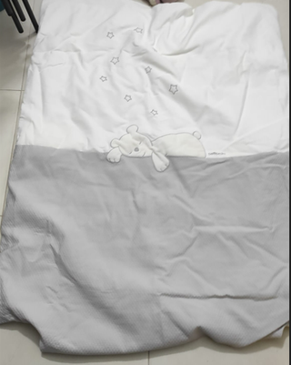 Funda Nórdica Cuna 60x120 Estrellas Oso