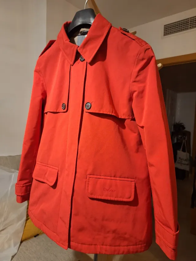 Chaqueta Barbour Roja Talla S/M