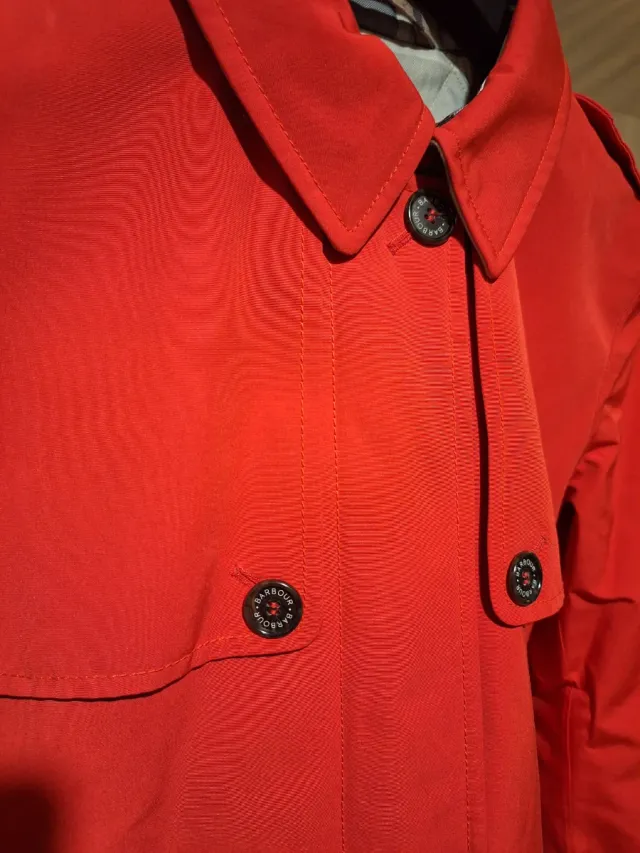 Chaqueta Barbour Roja Talla S/M