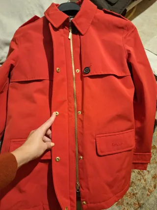 Chaqueta Barbour Roja Talla S/M