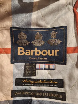 Chaqueta Barbour Roja Talla S/M