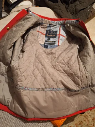Chaqueta Barbour Roja Talla S/M