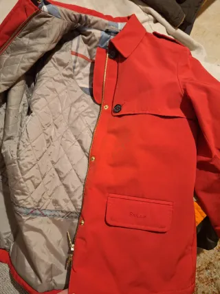 Chaqueta Barbour Roja Talla S/M