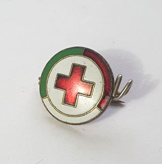 Distintivo originale Croce Rossa Socio all’estero