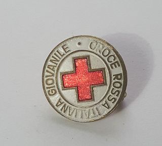 Spilla Croce Rossa Italiana Giovanile anni ’50