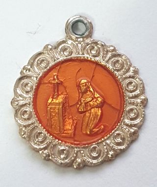 Antica Medaglia raffigurante Santa Rita