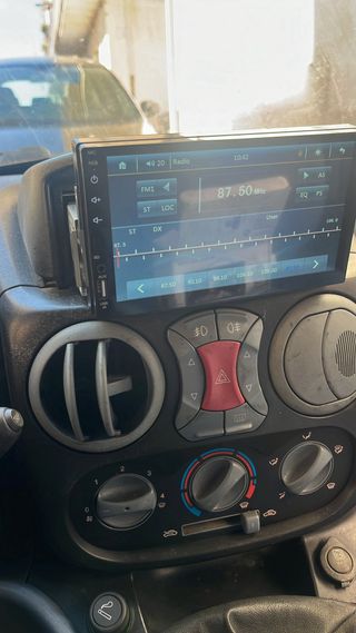 stereo con mascherina fiat doblo