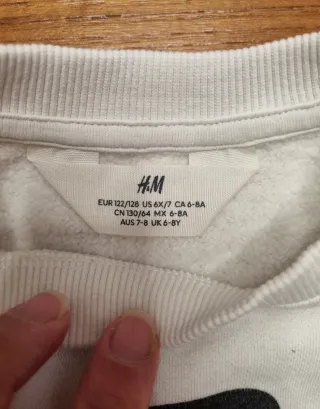 Maglione T-Rex H&M 6-8 anni