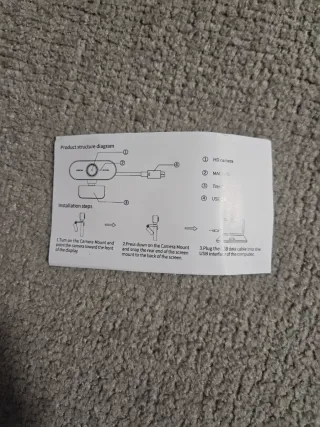 Cámara Web HD Full con Micrófono