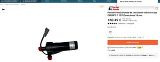 Bomba agua Johnson Marine alto rendimiento 12V